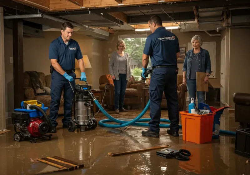 Basement Water Extraction and Removal Techniques process in Harnett County, NC