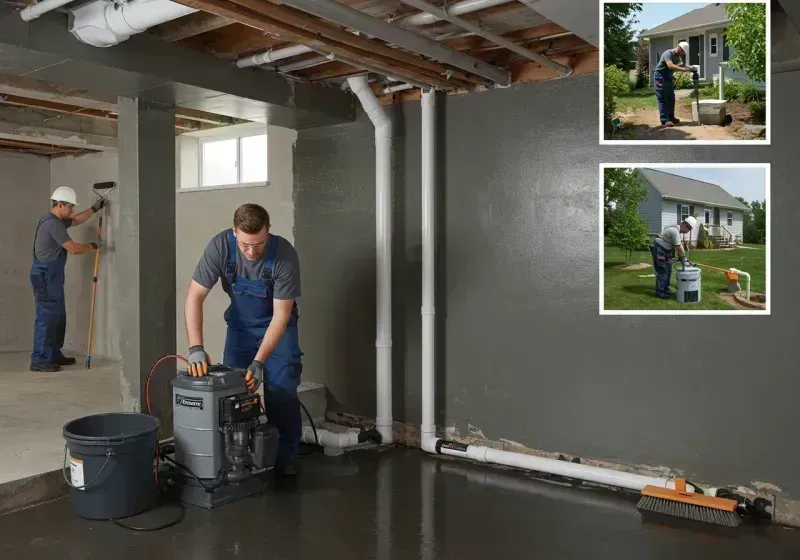 Basement Waterproofing and Flood Prevention process in Harnett County, NC